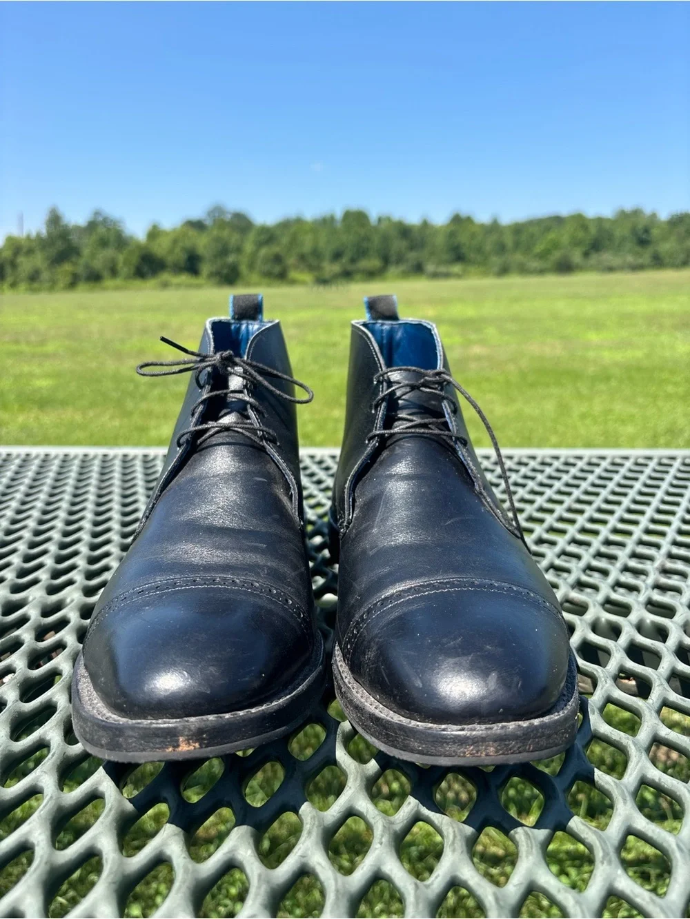 Allen Edmonds sleek black